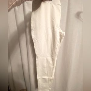 White capri pants